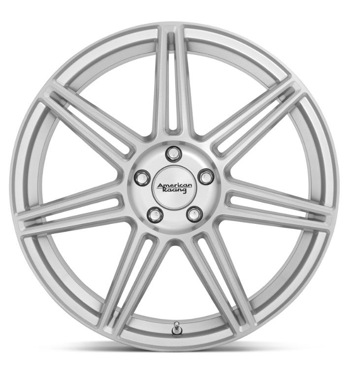 American Racing<br>AR935 Redline Brushed Silver (20x10)